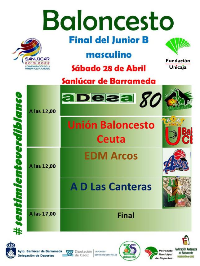 Fase Final Junior masculino Copa B PORTADA Federación Andaluza de