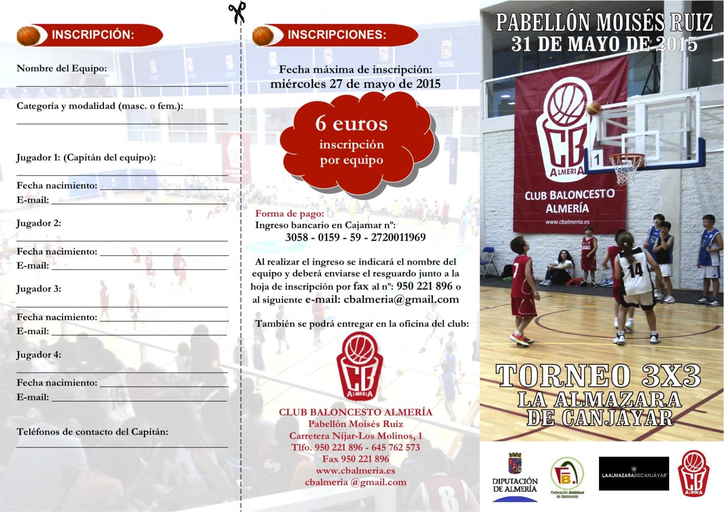 Torneo Baloncesto 3X3 